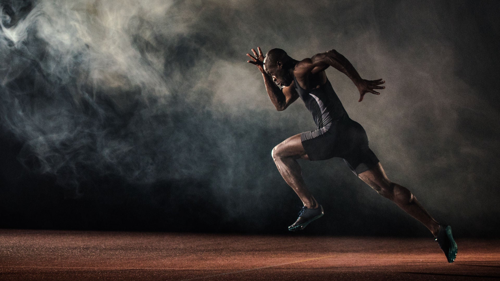 man running